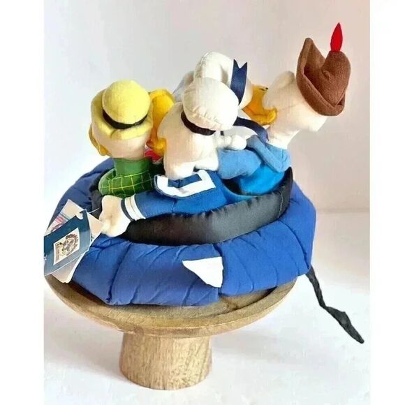 Disney Store Donald Duck 65th Anniversary Bean Bag Set Plush 65 Feisty Years! - Picture 6 of 16